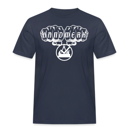 Männer Workwear T-Shirt "Schreiner/Tischler" Navy Männer Workwear T-Shirt
