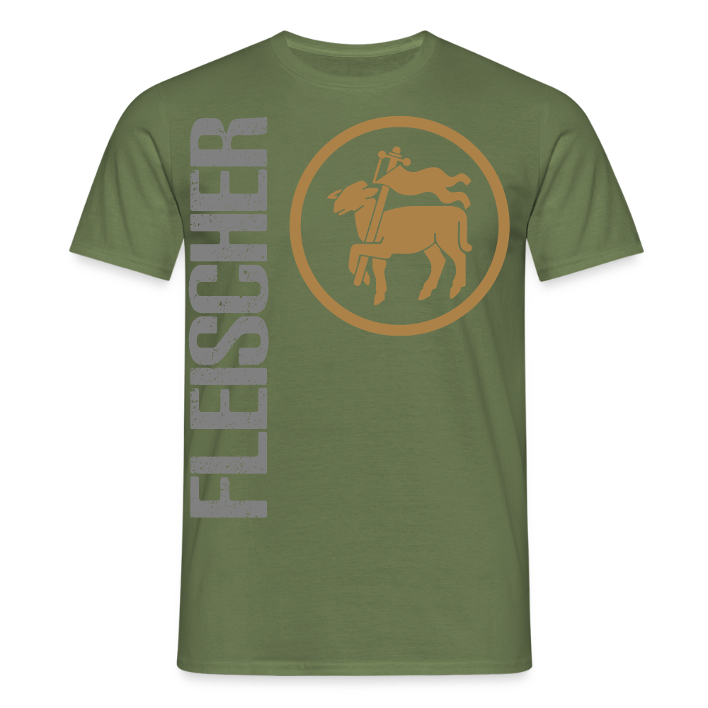 Unisex T-Shirt "Fleischer" Militärgrün Männer T-Shirt