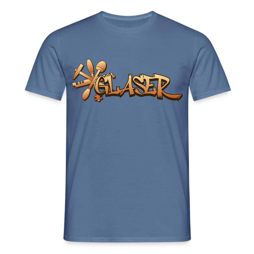 Unisex T-Shirt "Glaser" Taubenblau Männer T-Shirt