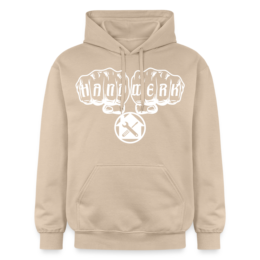 Gildan Unisex Softstyle® "Hausmeister" Sand Gildan Unisex Softstyle® Midweight Hoodie