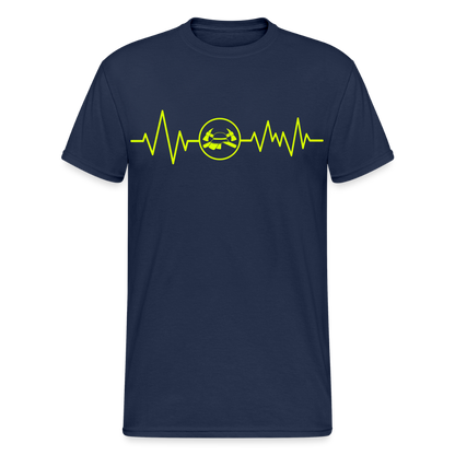 Unisex T-Shirt "Feuerwehr 4" - Navy