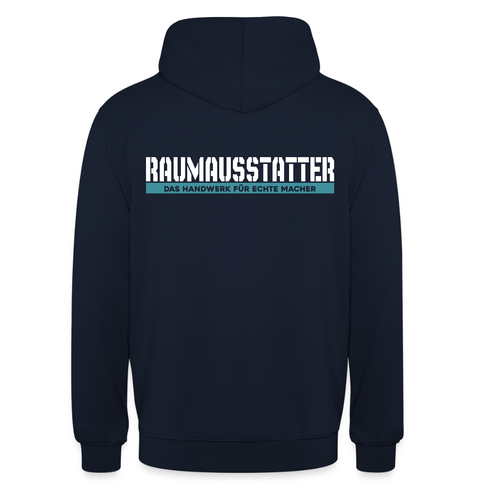 Unisex Hoodie HW-300 | MACHER "Raumausstatter" Navy Unisex Hoodie {{ color }}