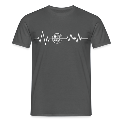 Unisex T-Shirt "Isolierer" Anthrazit Männer T-Shirt