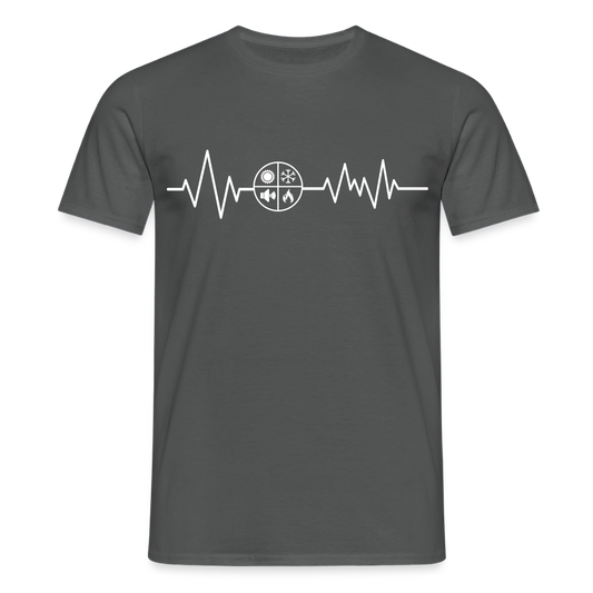 Unisex T-Shirt "Isolierer" Anthrazit Männer T-Shirt
