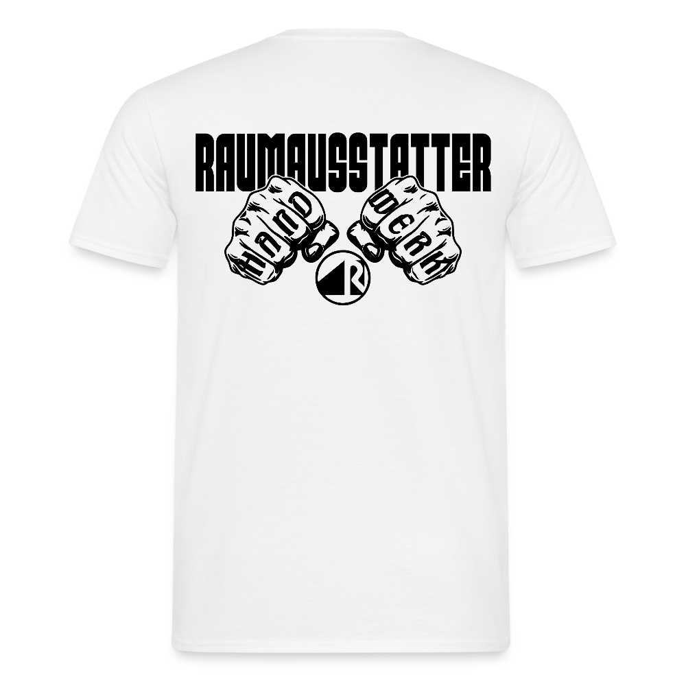 Unisex T-Shirt "Raumausstatter" Weiß Männer T-Shirt