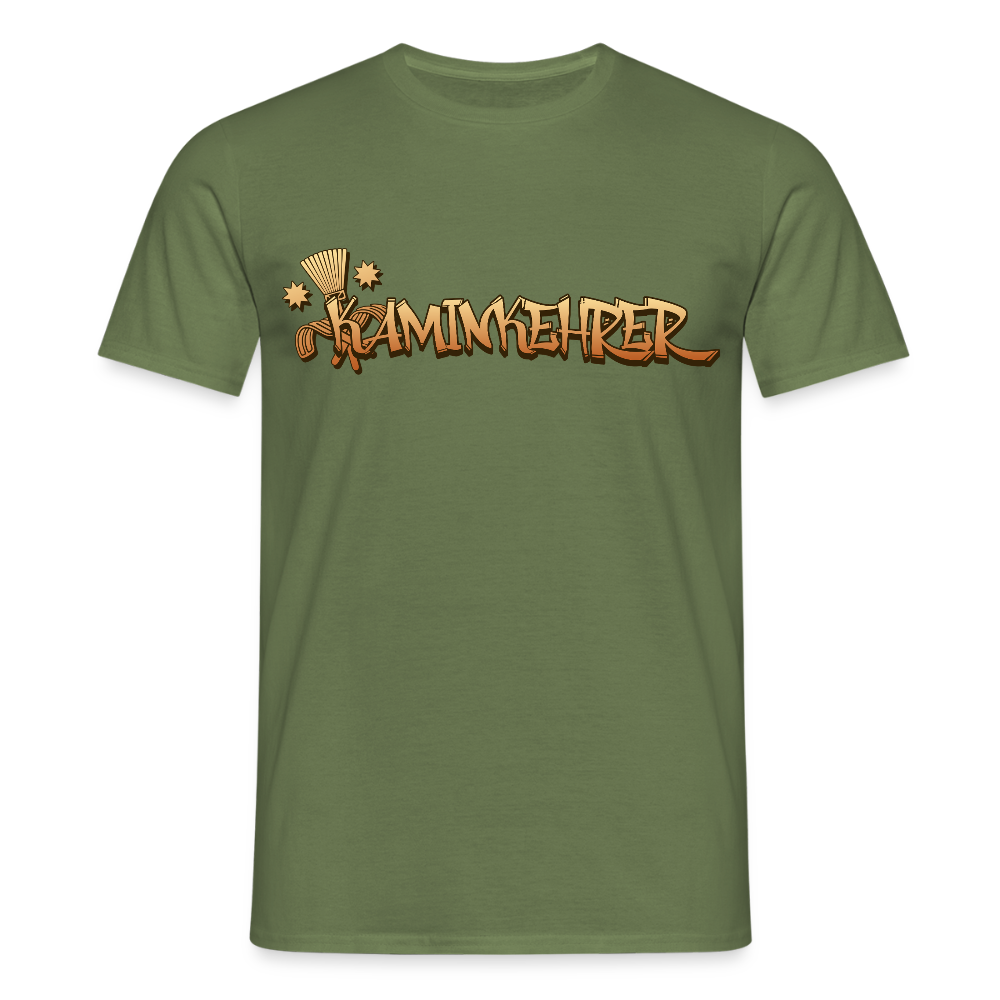Unisex T-Shirt "Kaminkehrer" Militärgrün Männer T-Shirt