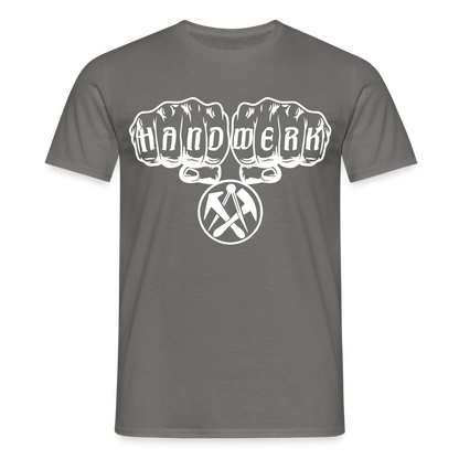 Unisex T-Shirt "Dachdecker" Graphit Männer T-Shirt