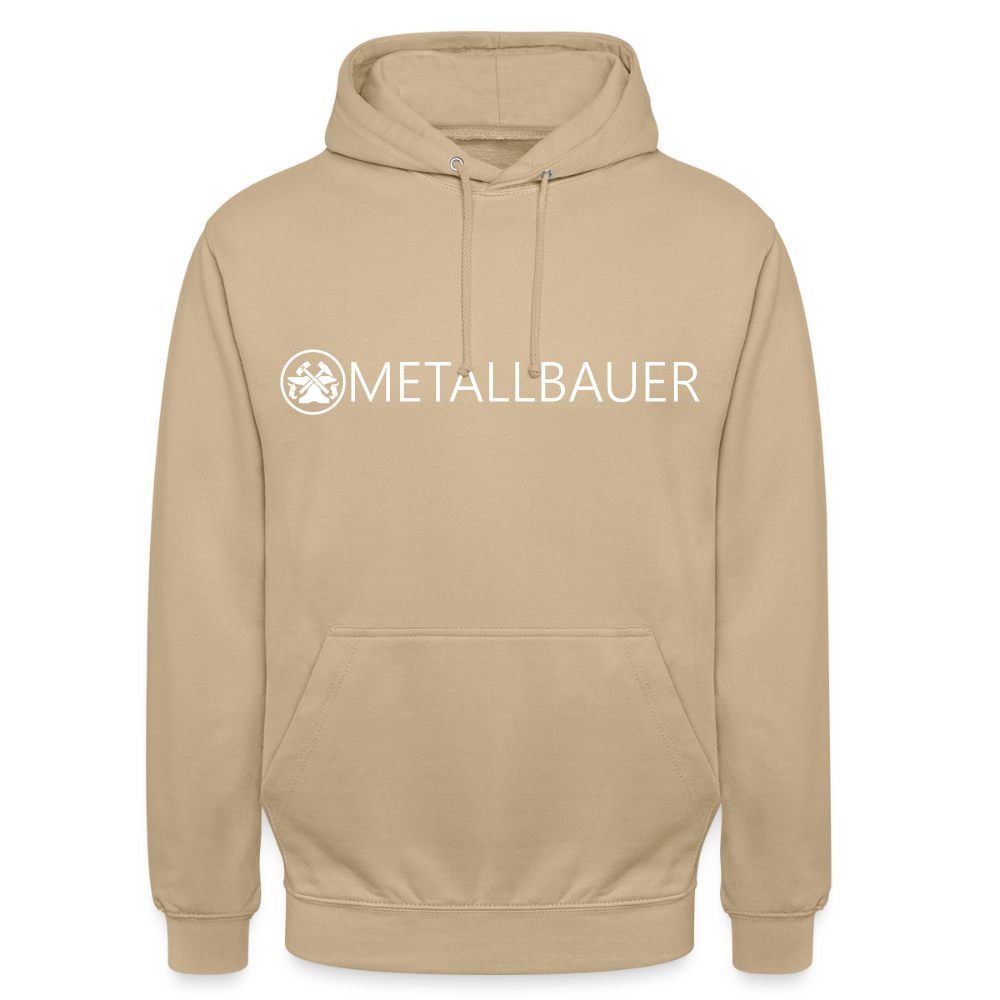 Unisex Hoodie "Metallbauer" Beige Unisex Hoodie