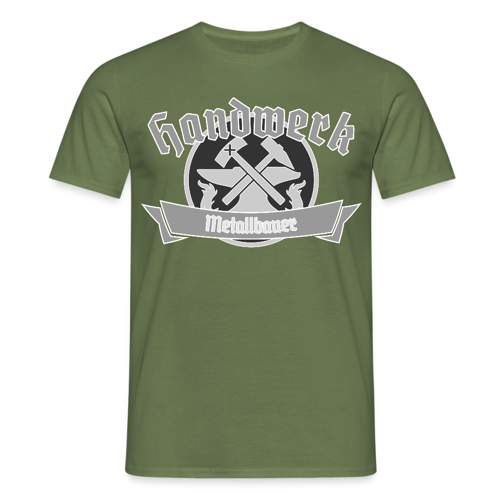 Unisex T-Shirt "Metallbauer" Militärgrün Männer T-Shirt