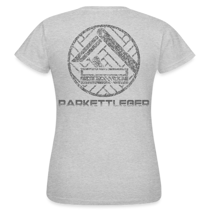 Frauen T-Shirt "Parkettleger Grau meliert Frauen T-Shirt