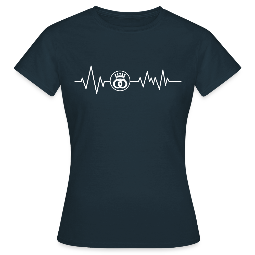 Frauen T-Shirt "Bäcker" Navy Frauen T-Shirt