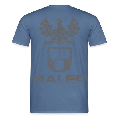 Unisex T-Shirt "Maler" Taubenblau Männer T-Shirt
