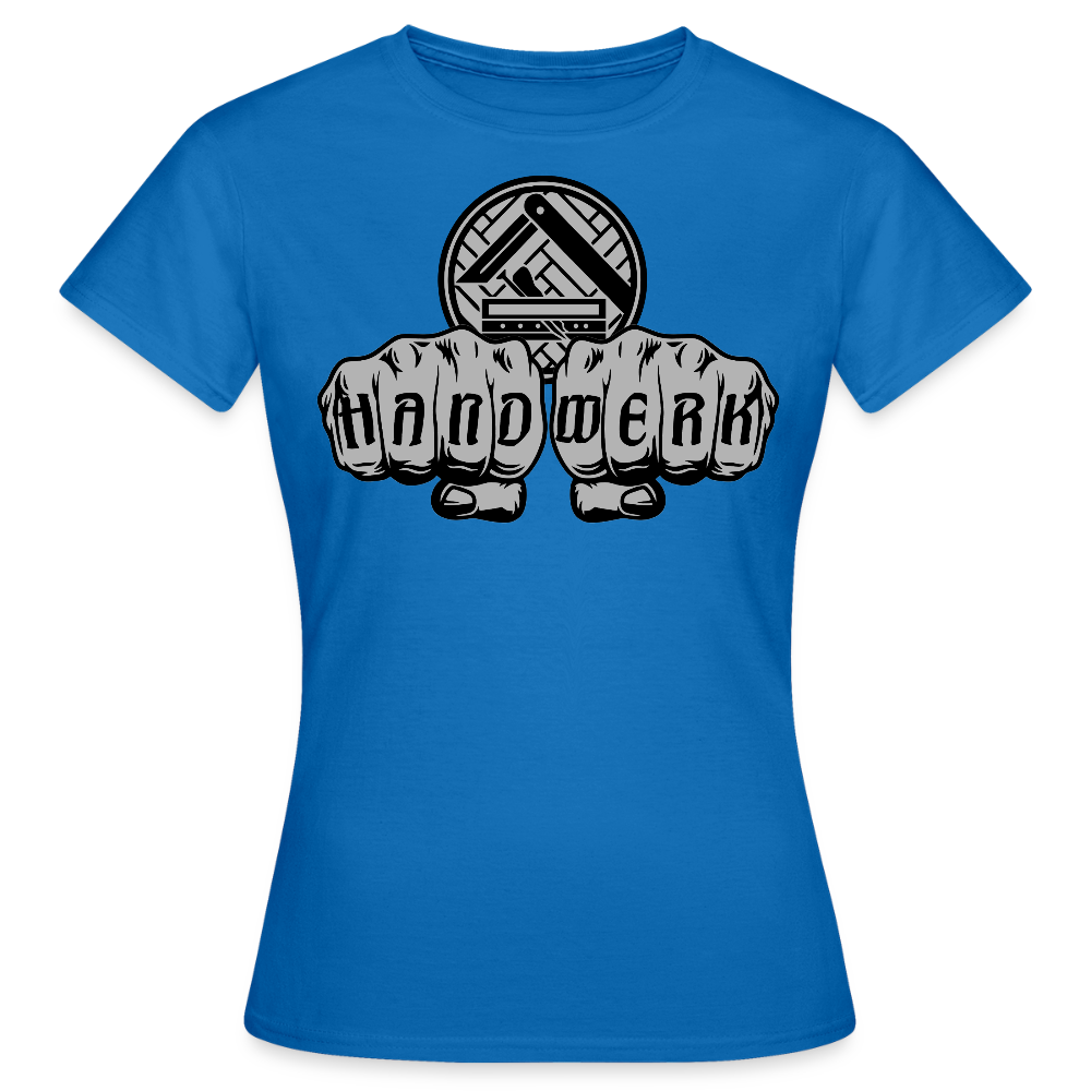 Frauen T-Shirt "Parkettleger" Royalblau Frauen T-Shirt