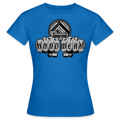 Frauen T-Shirt "Parkettleger" Royalblau Frauen T-Shirt