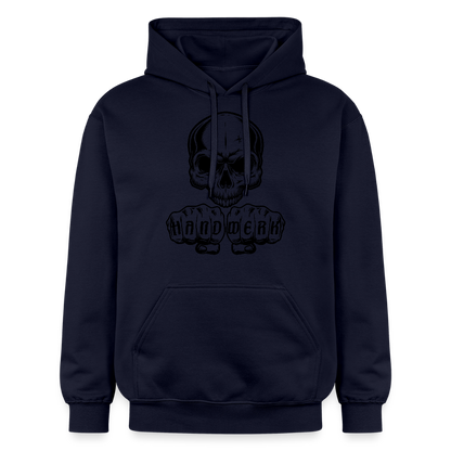 Gildan Unisex Softstyle® "Skull-Handwerk" Navy Gildan Unisex Softstyle® Midweight Hoodie