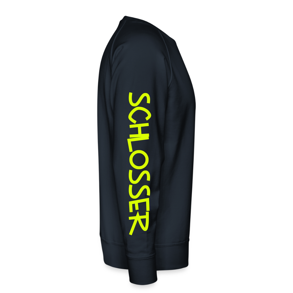Unisex Premium Pullover "Schlosser" neongelb Männer Premium Pullover