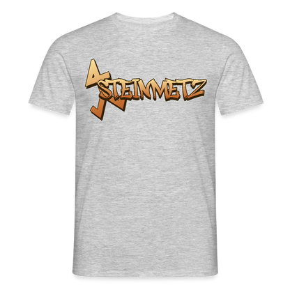 Unisex T-Shirt "Steinmetz" Grau meliert Männer T-Shirt