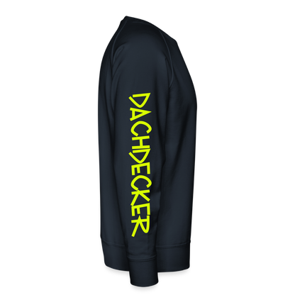 Unisex Premium Pullover "Dachdecker" neongelb Männer Premium Pullover