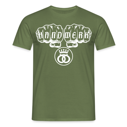 Unisex T-Shirt "Bäcker" Militärgrün Männer T-Shirt