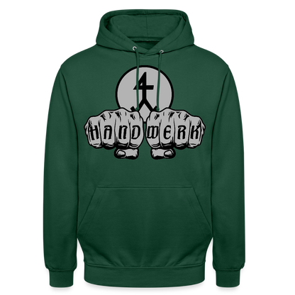 Unisex Hoodie "Steinmetz" Flaschengrün Unisex Hoodie