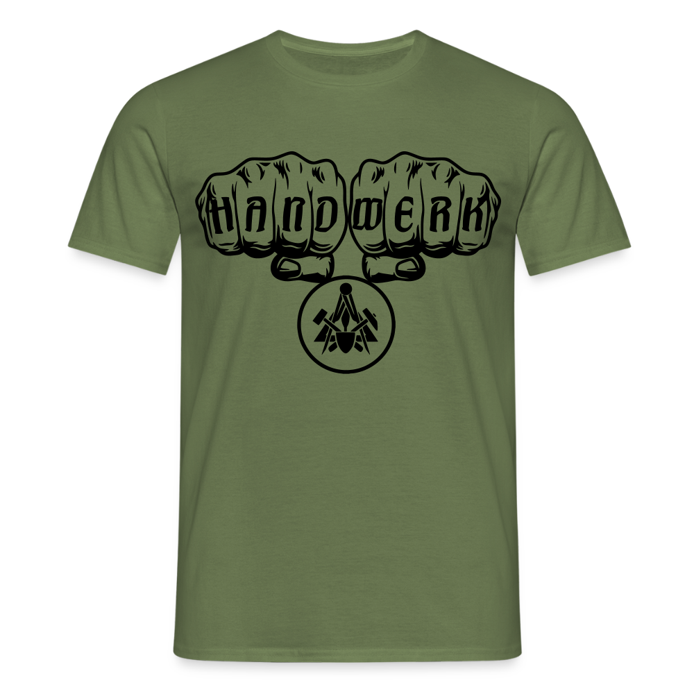 Unisex T-Shirt "Maurer" Militärgrün Männer T-Shirt