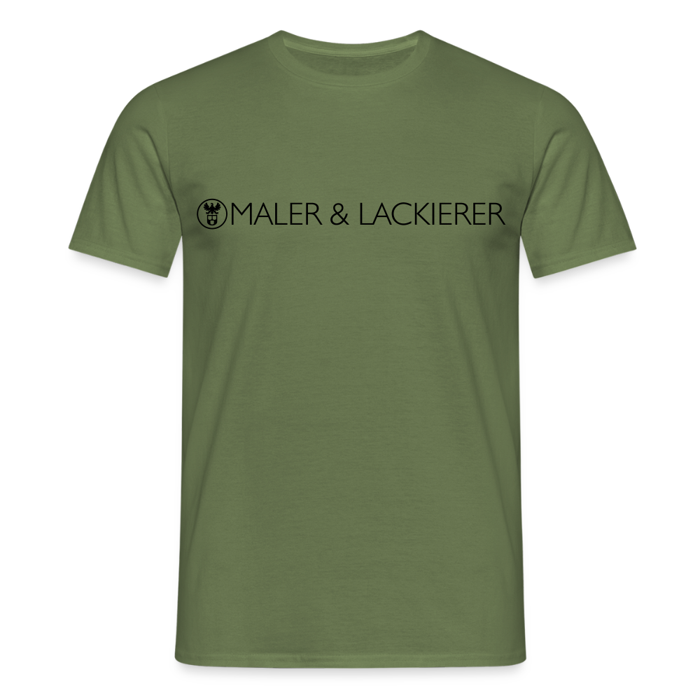 Unisex T-Shirt "Maler+Lackierer" Militärgrün Männer T-Shirt