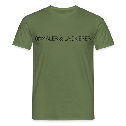 Unisex T-Shirt "Maler+Lackierer" Militärgrün Männer T-Shirt