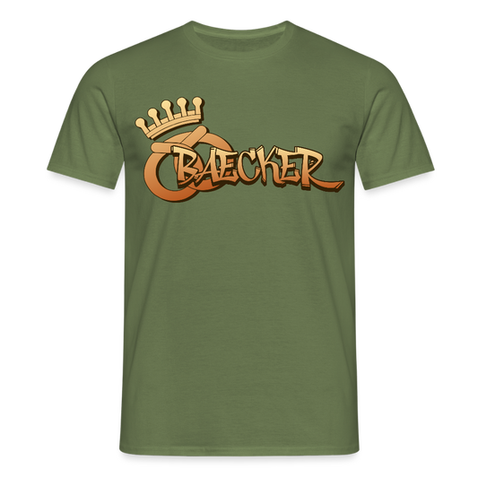 Unisex T-Shirt "Bäcker" - Militärgrün