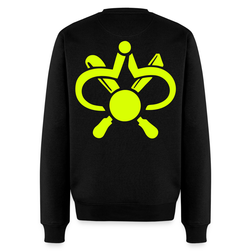 Unisex Premium Pullover "Drechsler" neongelb Männer Premium Pullover