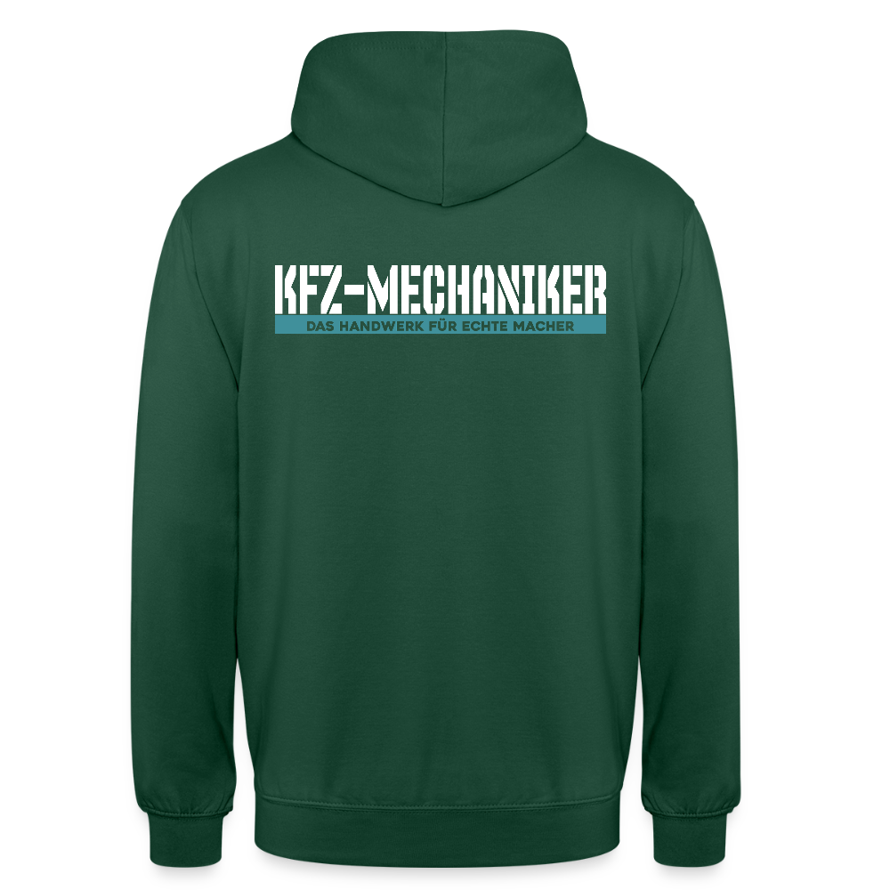 Unisex Hoodie HW-300 | MACHER "KFZ-Mechaniker" Flaschengrün Unisex Hoodie {{ color }}