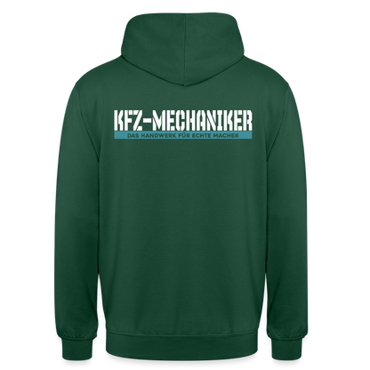 Unisex Hoodie HW-300 | MACHER "KFZ-Mechaniker" Flaschengrün Unisex Hoodie {{ color }}
