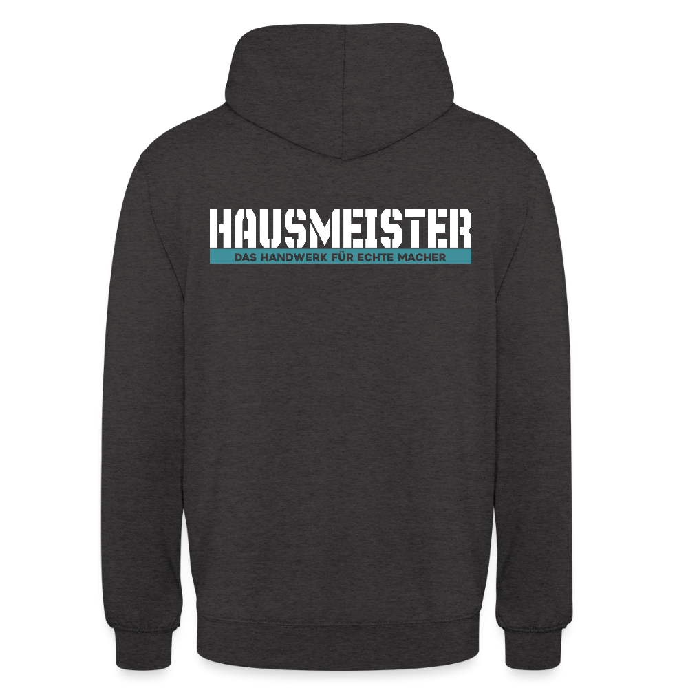 Unisex Hoodie HW-300 | MACHER "Hausmeister" Anthrazit Unisex Hoodie {{ color }}
