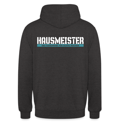 Unisex Hoodie HW-300 | MACHER "Hausmeister" Anthrazit Unisex Hoodie {{ color }}