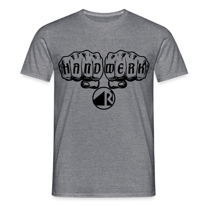 Unisex T-Shirt "Raumausstatter" Graphit meliert Männer T-Shirt