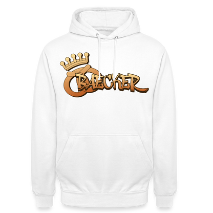 Unisex Hoodie "Bäcker" Weiß Unisex Hoodie
