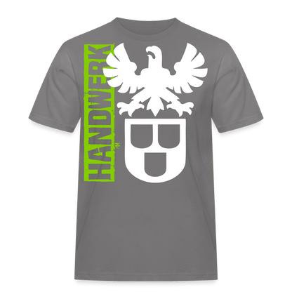 Unisex Workwear T-Shirt "Maler&Lackierer" Grau Männer Workwear T-Shirt