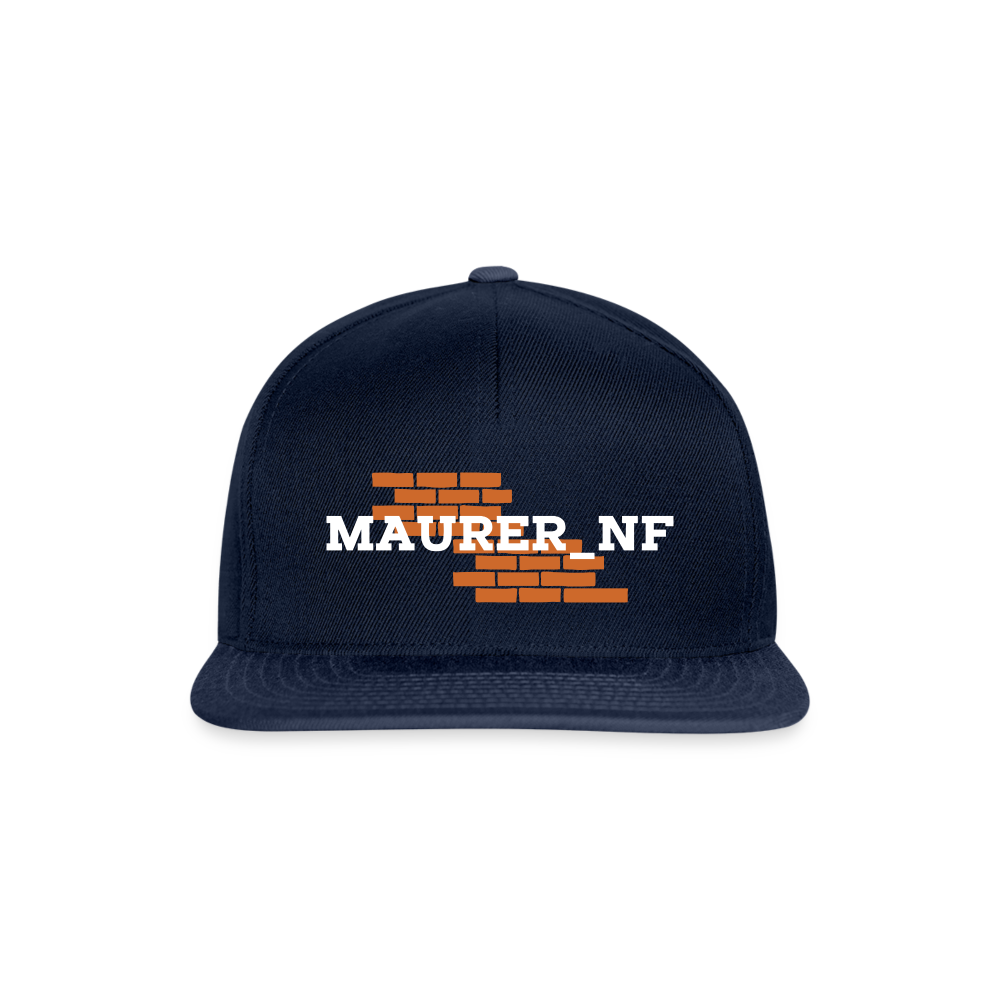 Maurer_NF Snapback Navy Navy One size Snapback Cap
