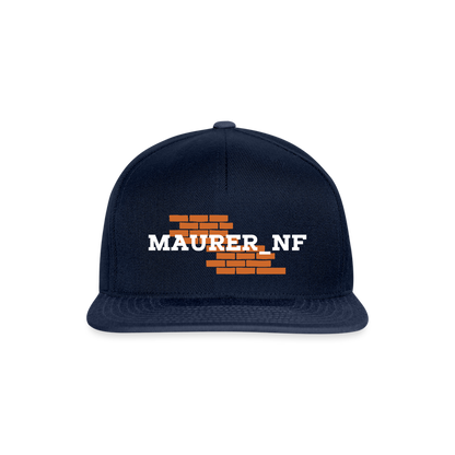Maurer_NF Snapback Navy Navy One size Snapback Cap