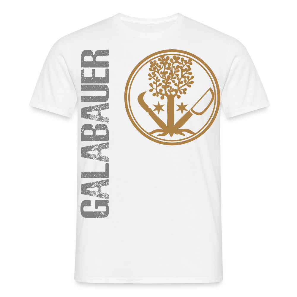 Unisex T-Shirt "GaLaBauer" Weiß Männer T-Shirt