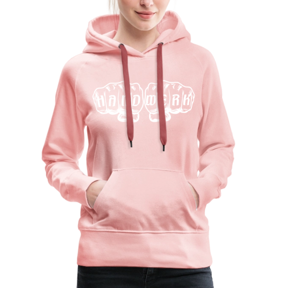 Frauen Premium Hoodie "Handwerk" Frauen Premium Hoodie