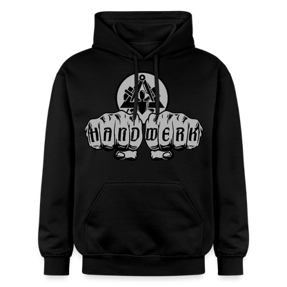 Gildan Unisex Softstyle® "Maurer" Schwarz Gildan Unisex Softstyle® Midweight Hoodie