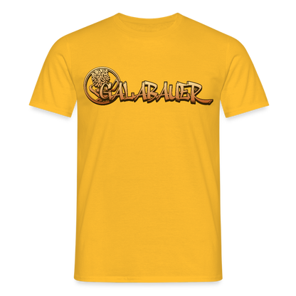 Unisex T-Shirt "Galabauer" Gelb Männer T-Shirt