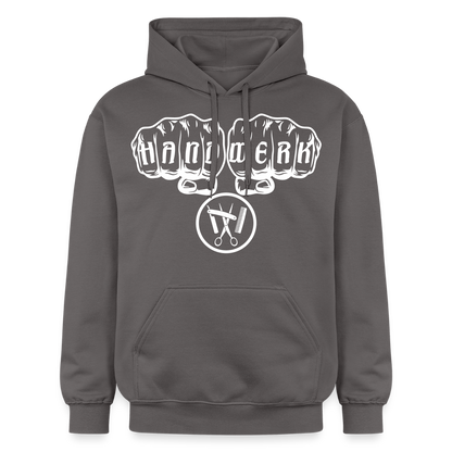 Gildan Unisex Softstyle® "Friseur" Dunkelgrau Gildan Unisex Softstyle® Midweight Hoodie