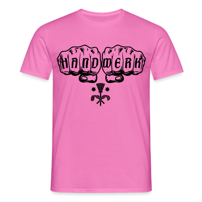 Unisex T-Shirt "Schornsteingfeger" Pink Männer T-Shirt