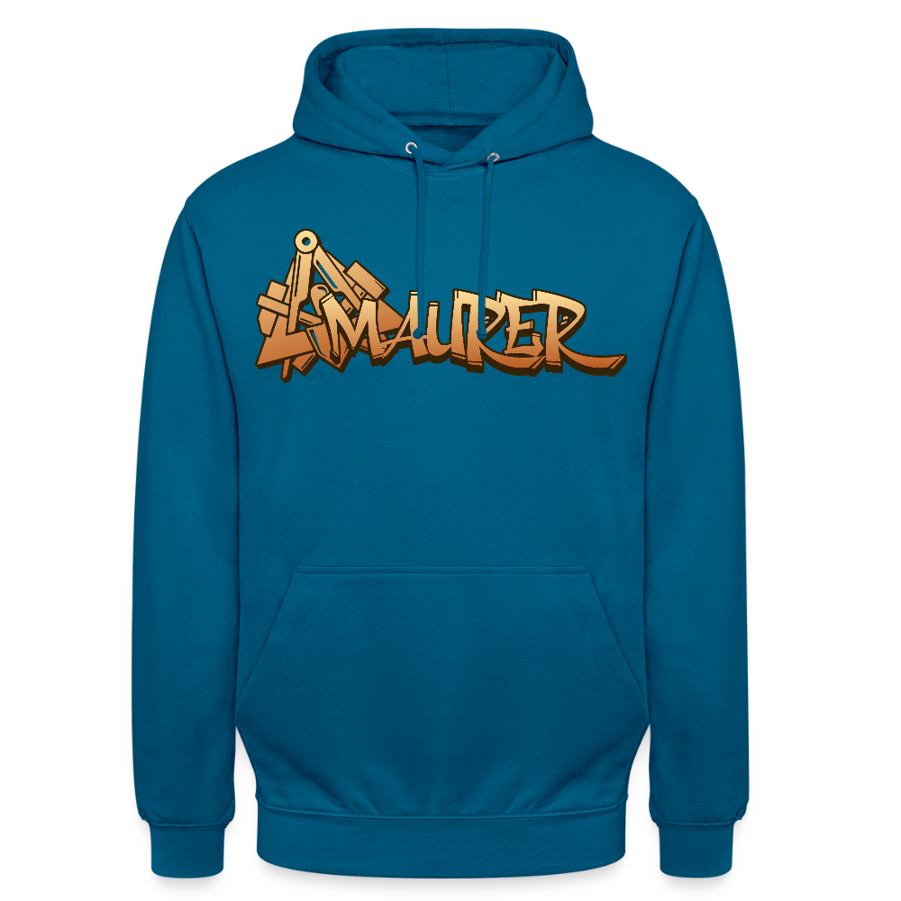 Unisex Hoodie "Maurer" Tiefseeblau Unisex Hoodie