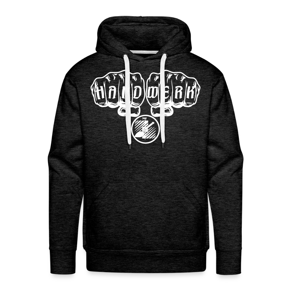 Männer Premium Hoodie "Fliesenleger" Anthrazit Männer Premium Hoodie