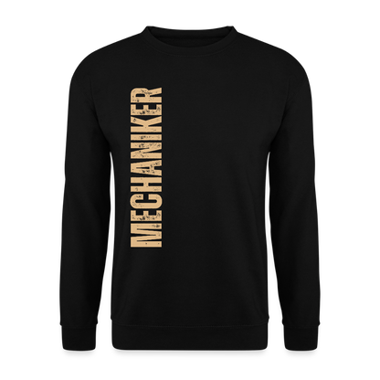 Unisex Pullover "Mechaniker" Schwarz Unisex Pullover