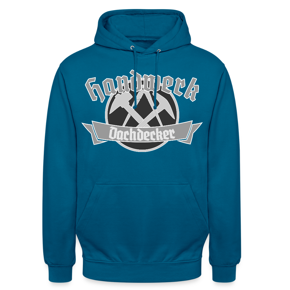 Unisex Hoodie "Dachdecker" Tiefseeblau Unisex Hoodie