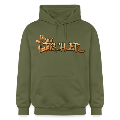 Gildan Unisex Softstyle® "Tischler" Militärgrün Gildan Unisex Softstyle® Midweight Hoodie