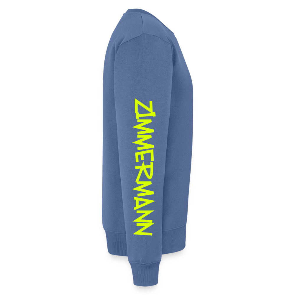 Unisex Premium Pullover "Zimmermann" neongelb Männer Premium Pullover